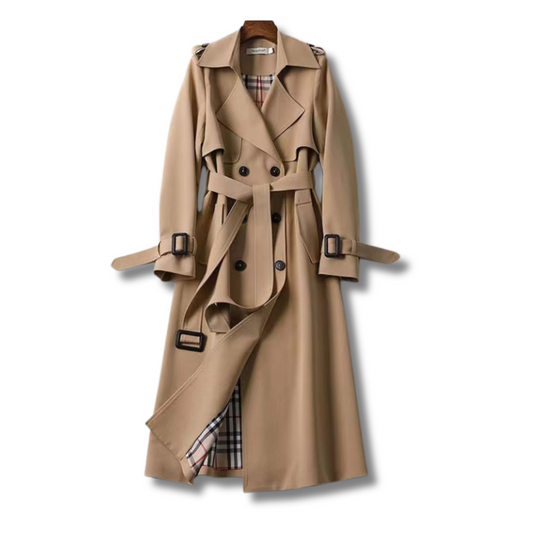 Emilia™ Elegant Trench Coat