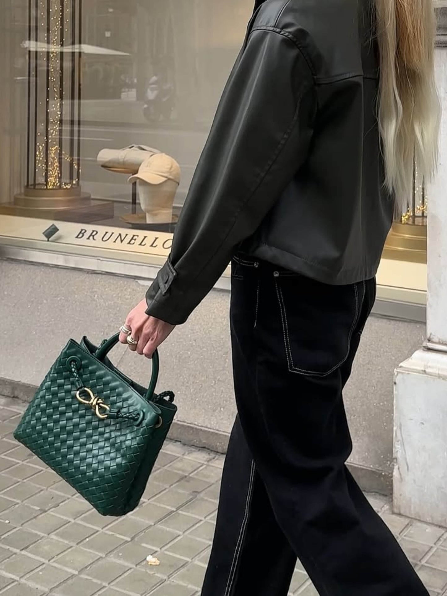 Sabine™ Woven Bag Small