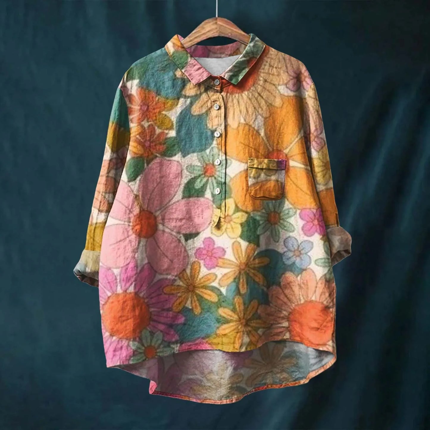 Anni™ Cotton linen shirt