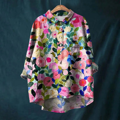 Anni™ Cotton linen shirt