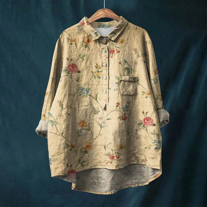 Anni™ Cotton linen shirt
