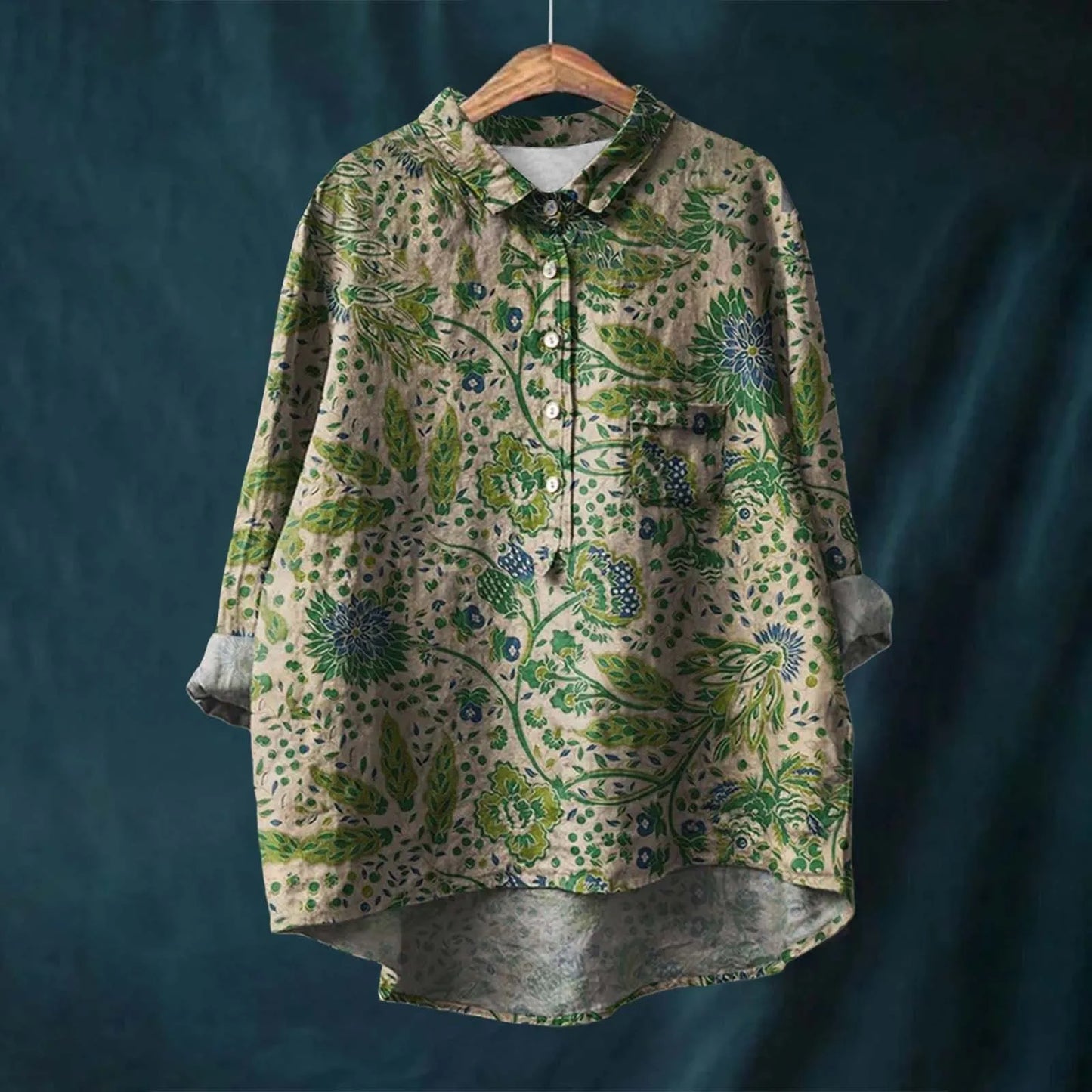 Anni™ Cotton linen shirt